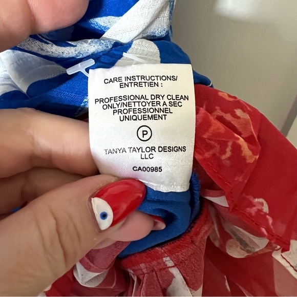 Blue Tanya Taylor Dress - Picture 10 of 11